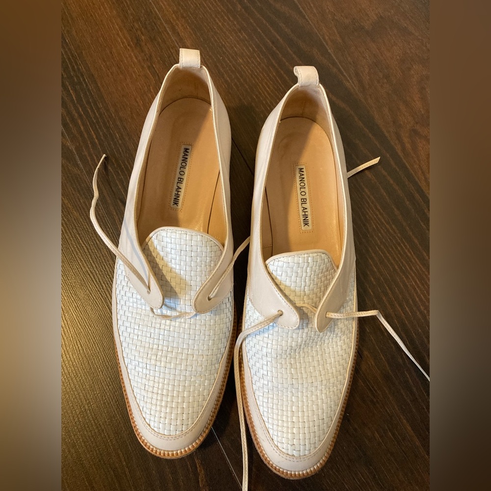 Manolo Blahnik Oxfords
